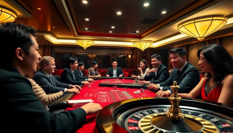 Experience the thrill of okvipwin.live with vibrant live dealer games in a luxurious online casino.