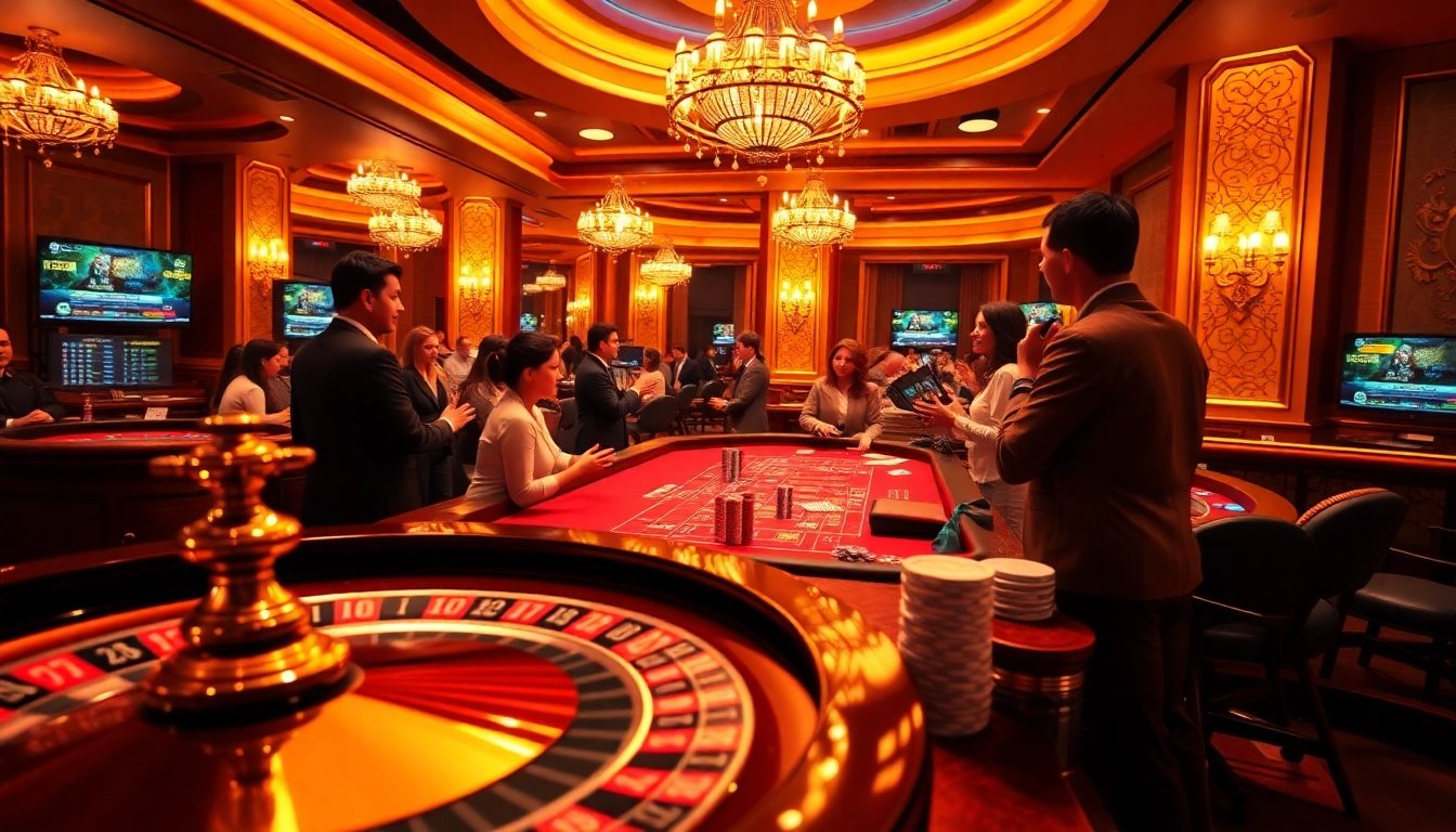 Experience thrilling online gambling at https://vaoluoitv.ink/ with poker chips and an exciting casino scene.
