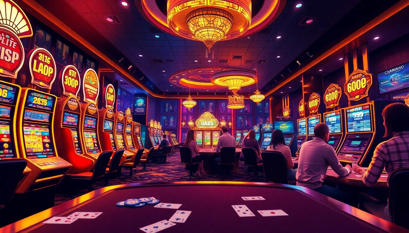 Experience the thrilling casino atmosphere at ev88win.live with vibrant games and luxury.
