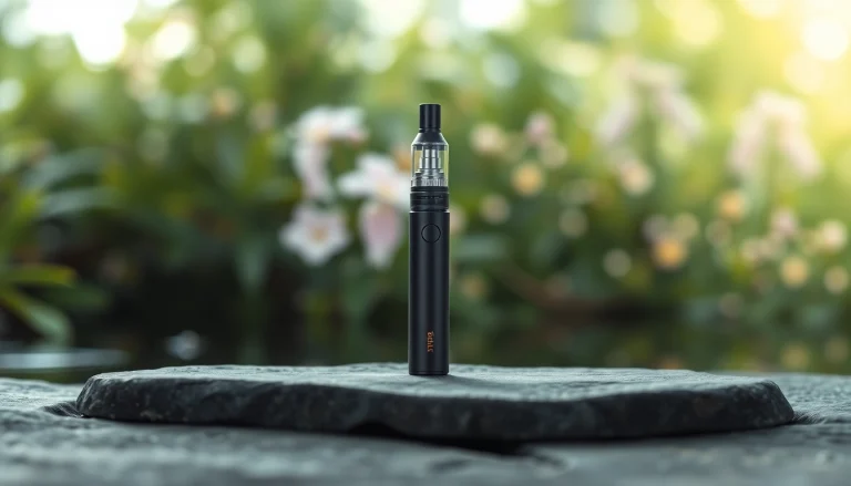 Find where to buy dmt with a professional DMT vape pen showcasing serenity in nature.