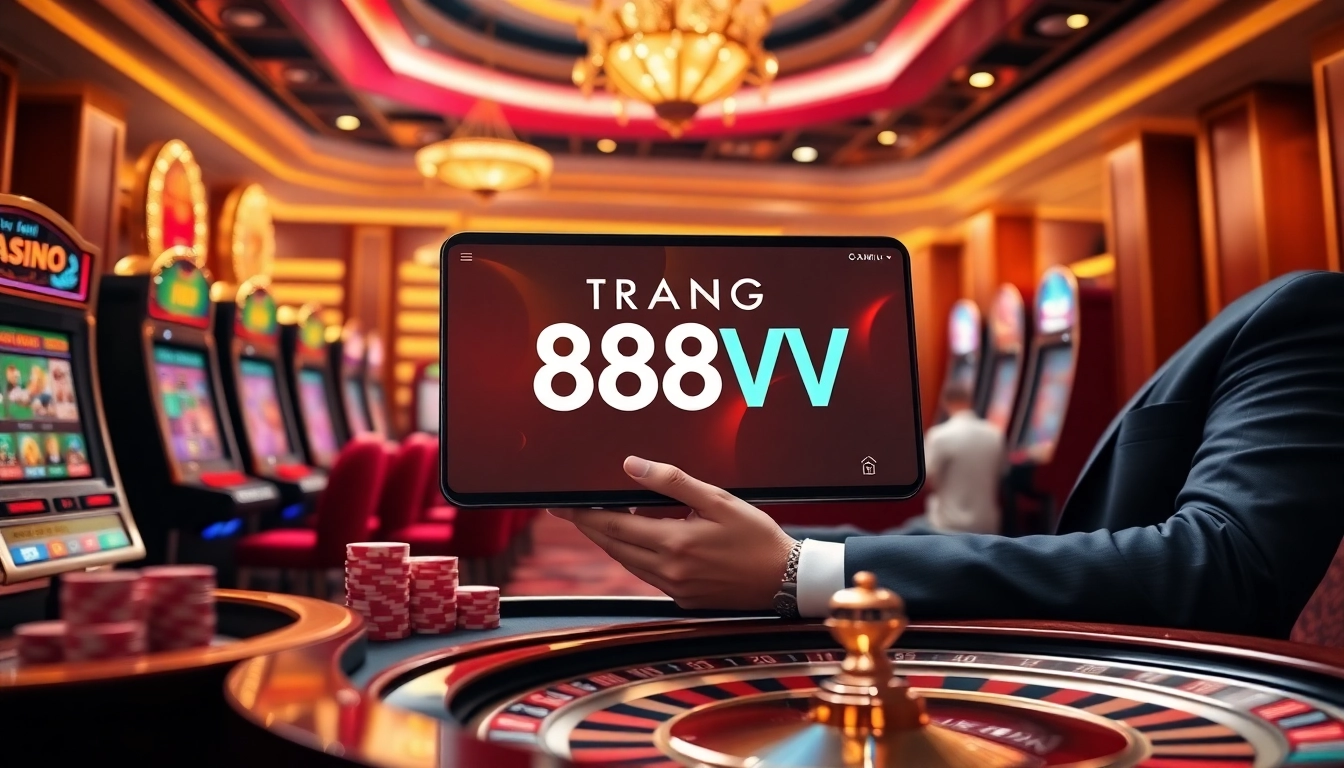 Experience the excitement at TRANG CHỦ 88VV with vibrant casino games and high-stakes gambling.