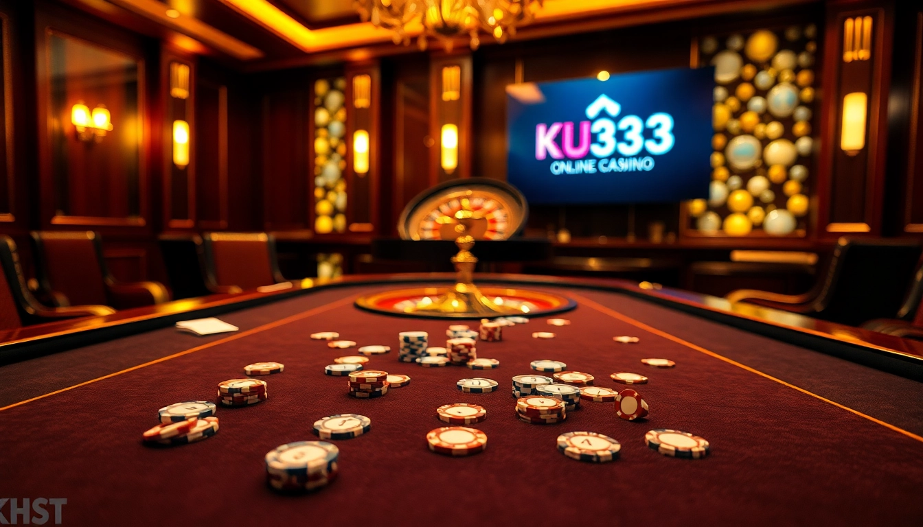 Trải nghiệm cảm giác hồi hộp cùng Ku3933 với những bàn casino sống động và các trò chơi hấp dẫn.
