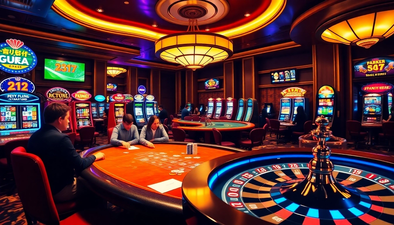 Experience the excitement of gambling with Link Vào Xin88, featuring poker games and vibrant slot machines.