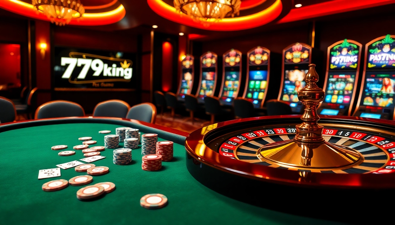 Experience the excitement of high-stakes gambling at 79king with vibrant casino visuals.