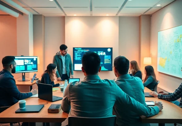 Pemikir inovatif berkolaborasi di TandemNSI, menampilkan teknologi dan kreativitas surya88.